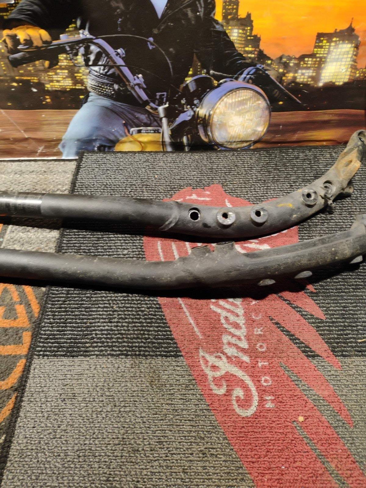 Indian Chief Chieftain Roadmaster & Springfield Front Left/Right Frame Tubes