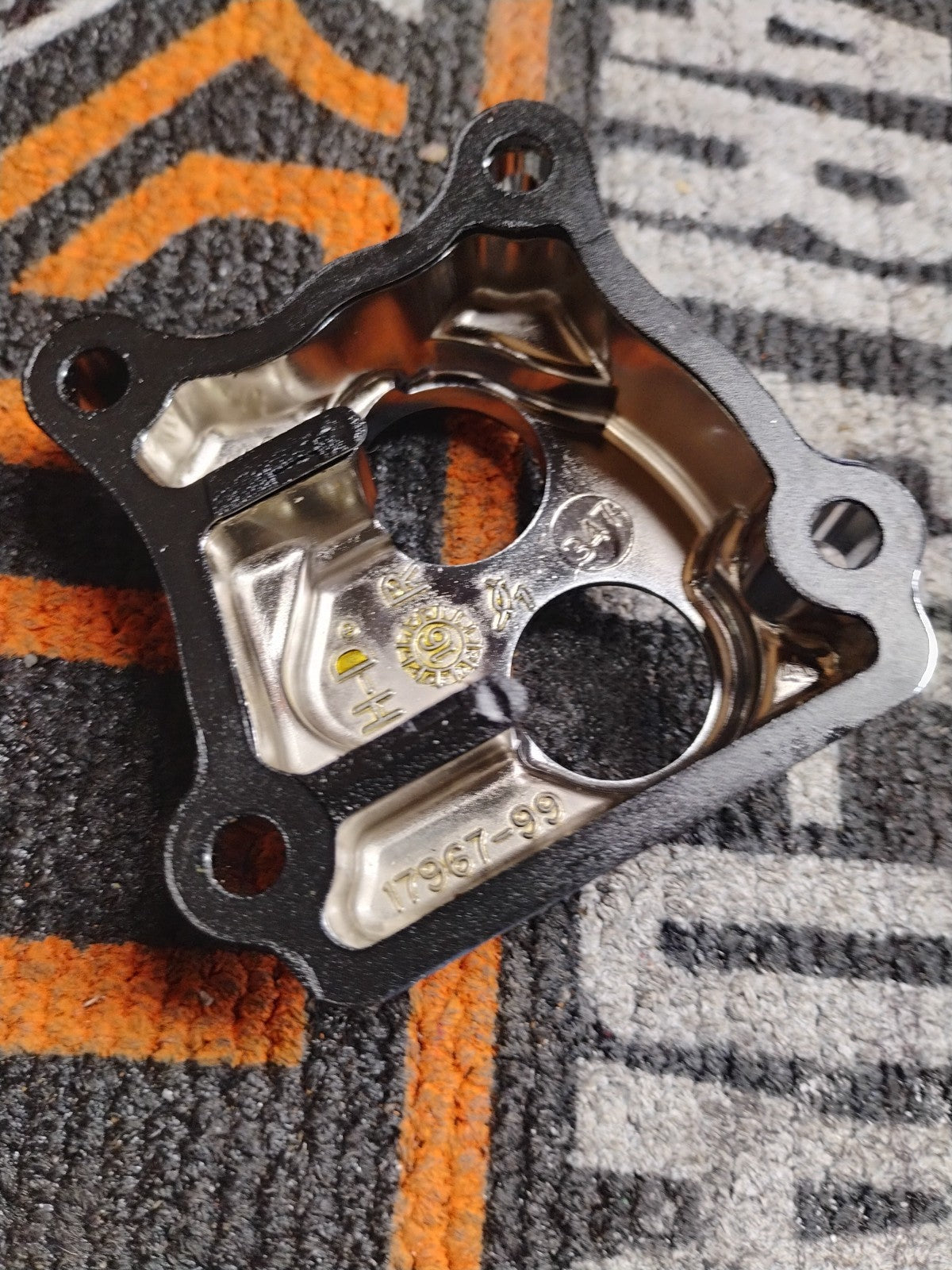 2017 Harley Dyna Super Glide CVO Engine Tappet Lifter Block Cover Set CHROME