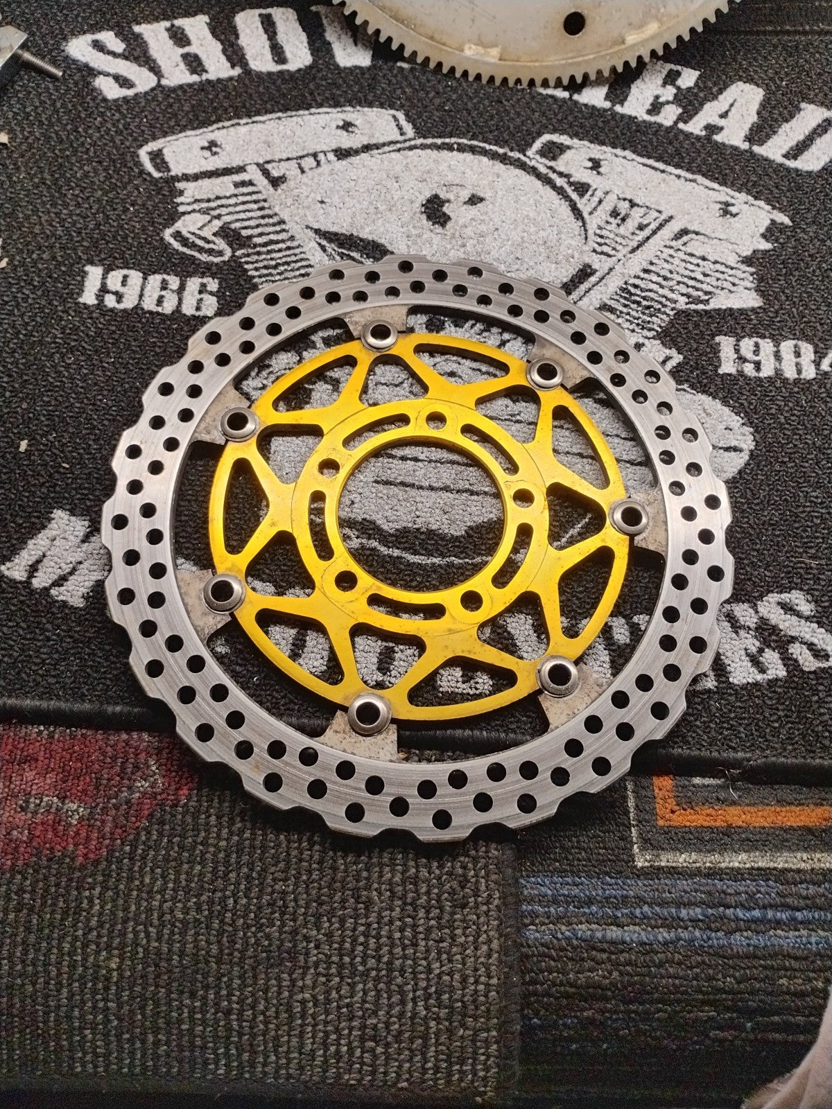 OEM 2004–2007 Sunstar LD68 Front Brake Rotors Kawasaki ZX-10R ZX-6R 305mm 5.89mm