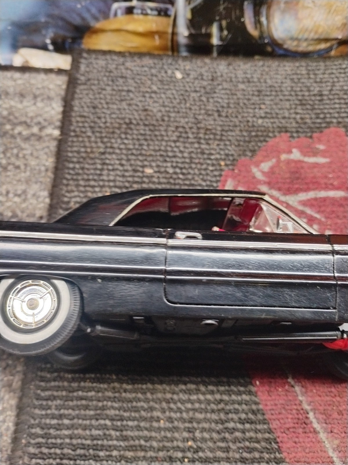 1/18 1964 Chevrolet Impala SS Hardtop Black 1998 ERTL American Muscle Diecast