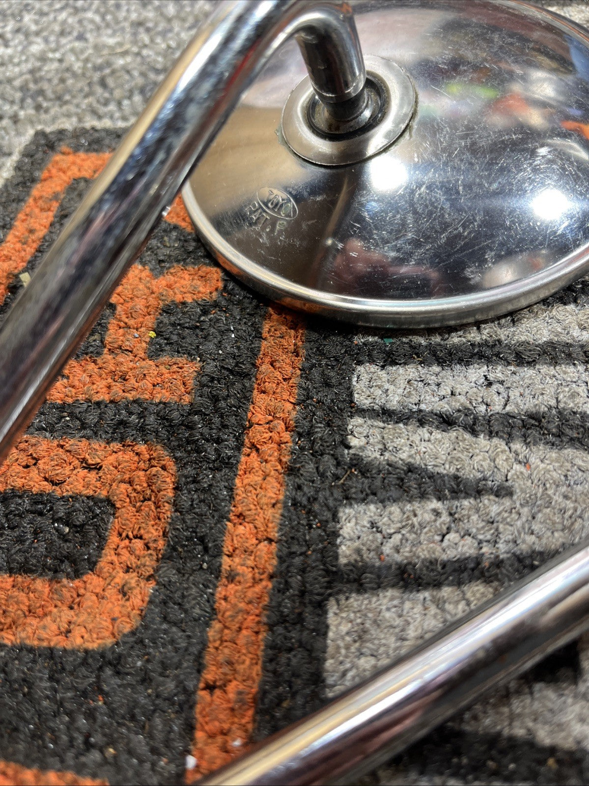 Pair Of Motorcycle Mirrors 