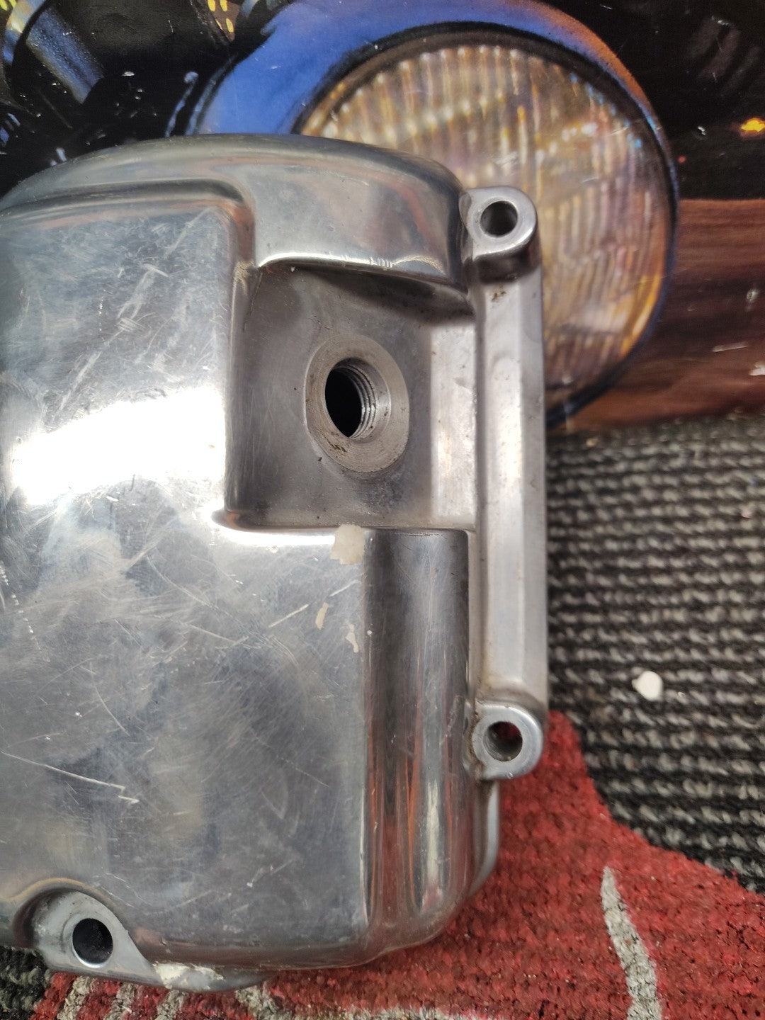 Harley Part # 34543-00 Trans Cover 5-Speed Chopper Bobber  #9629