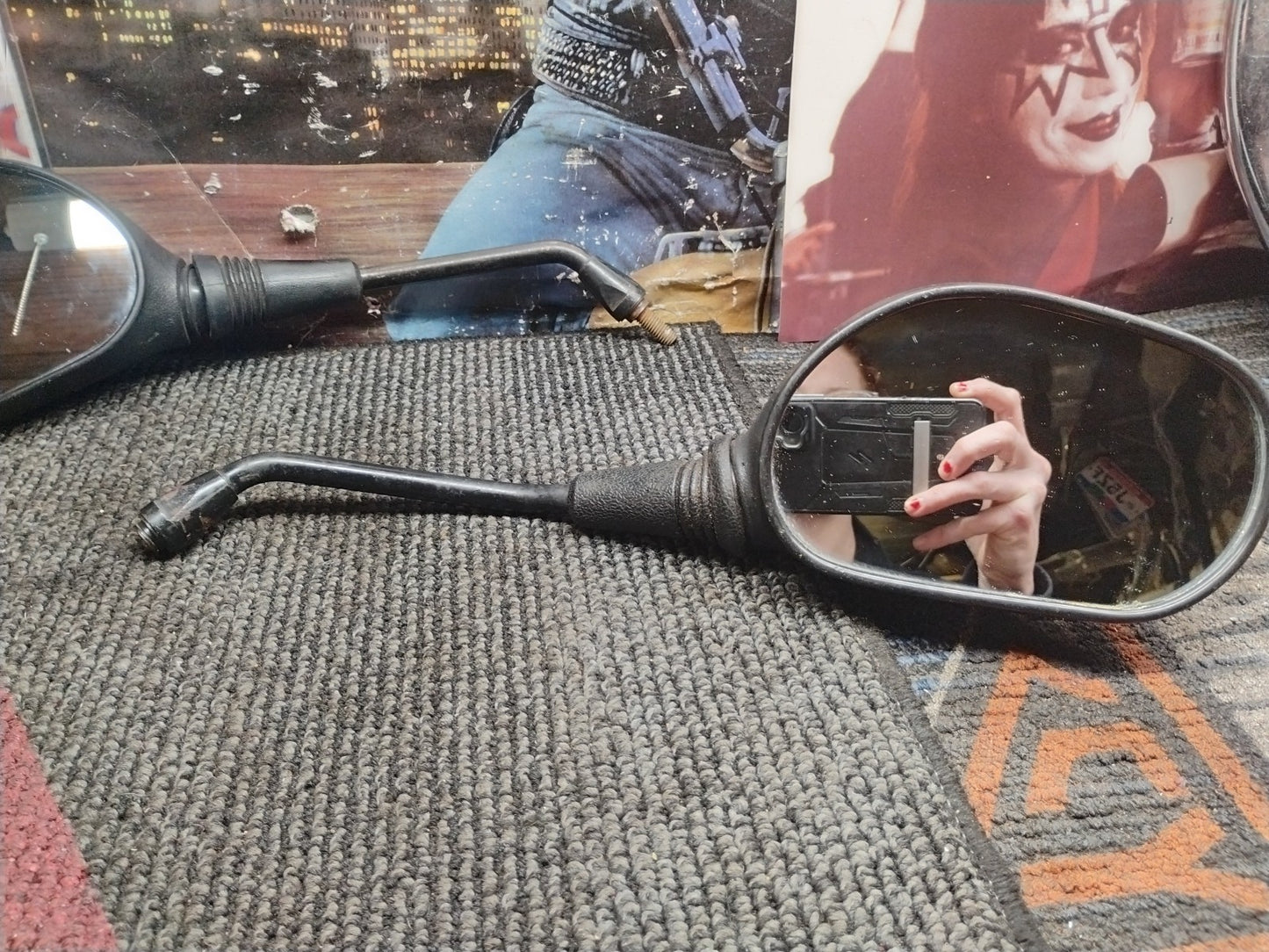 Set Of Scooter Moped Rearview Mirrors