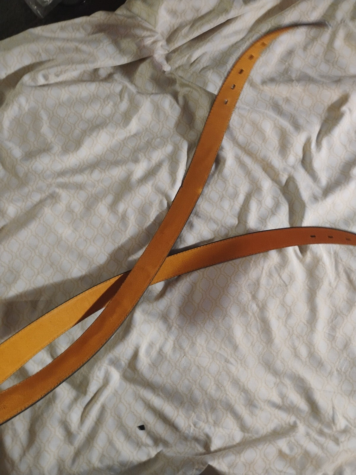 USA Eagle Genuine Leather Belt Size 34-36 Black Vintage USA American Bald Eagle