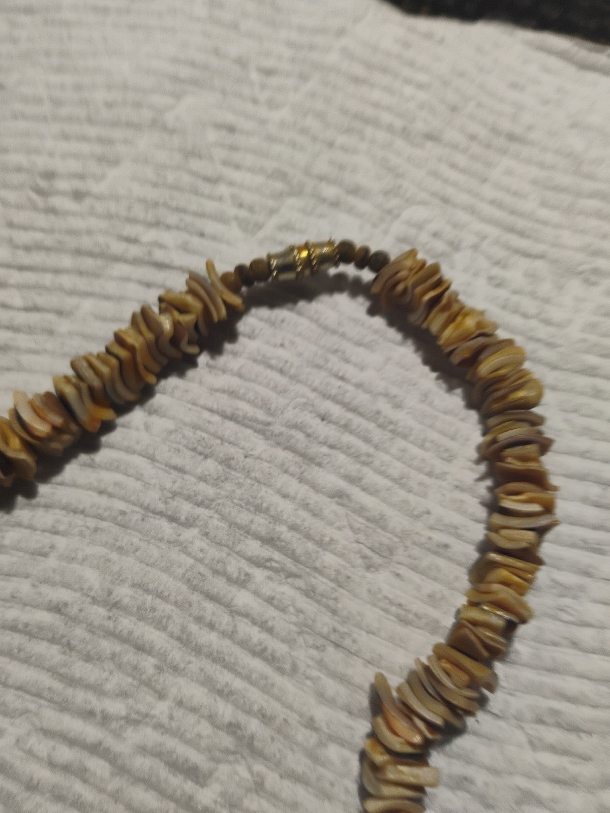 Puka Shell Jewelry  Mother of Pearl Necklace