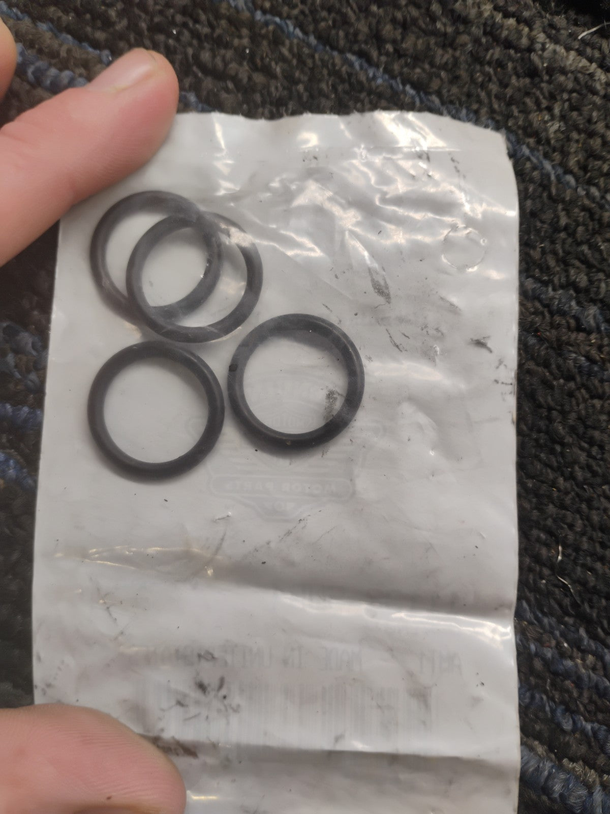 NOS OEM Harley-Davidson O-Ring Set of 4 11132-SUB4 Genuine Factory Seals