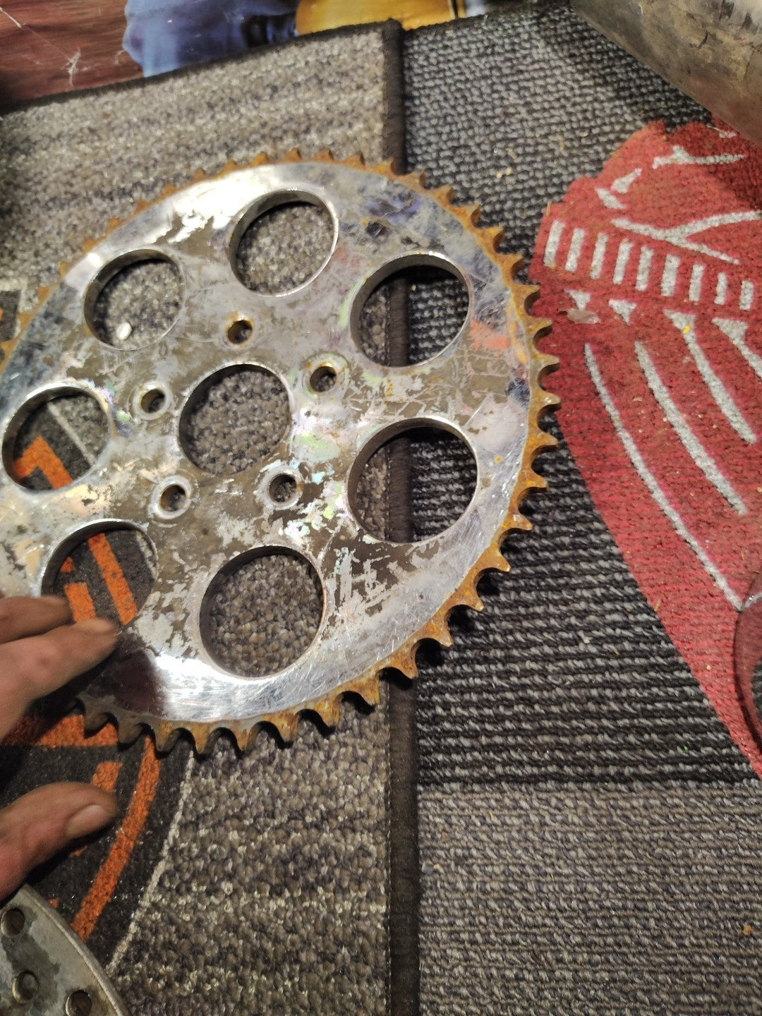 Harley-Davidson 51 Tooth Chrome Final Drive Sprocket New 40954-83