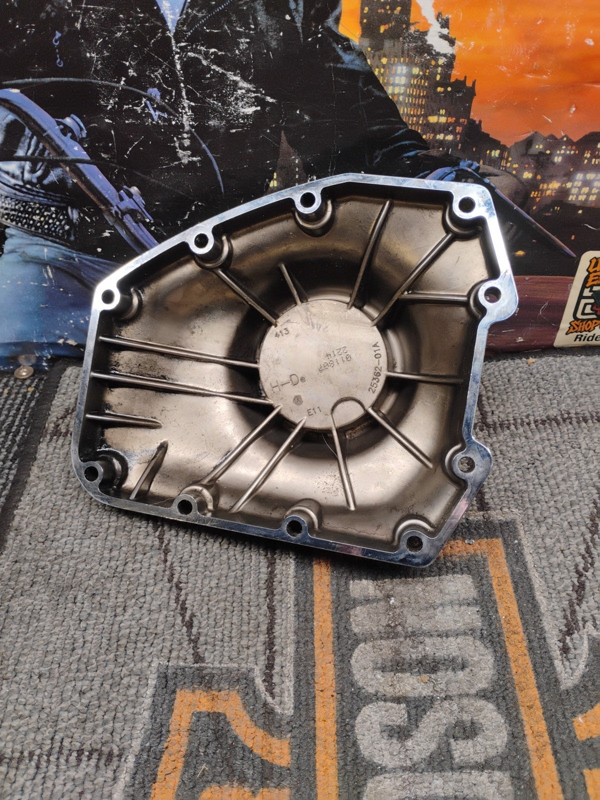Genuine Harley Davidson OEM Polished Twin Cam Cover #25362-01A