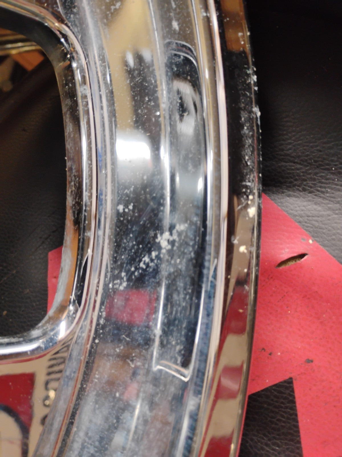 Chrome 7 Spoke Dual Disc Front Wheel 18x3.5 Harley Custom Chopper Bobber 9247 Be