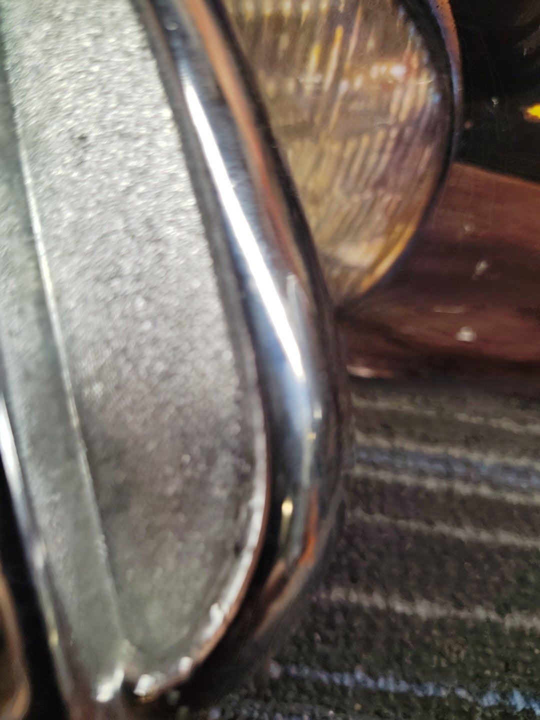 Harley Dyna Sportster Softail FXR & Sportster Right Chrome Rear View Mirror