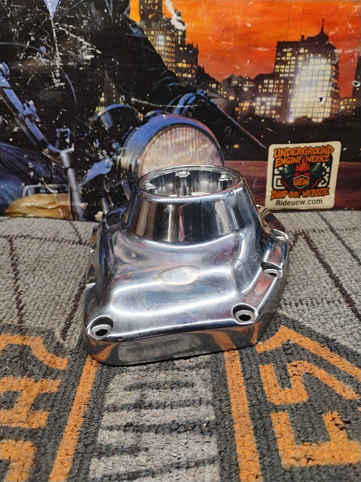 Genuine Harley Davidson OEM Polished Twin Cam Cover #25362-01A