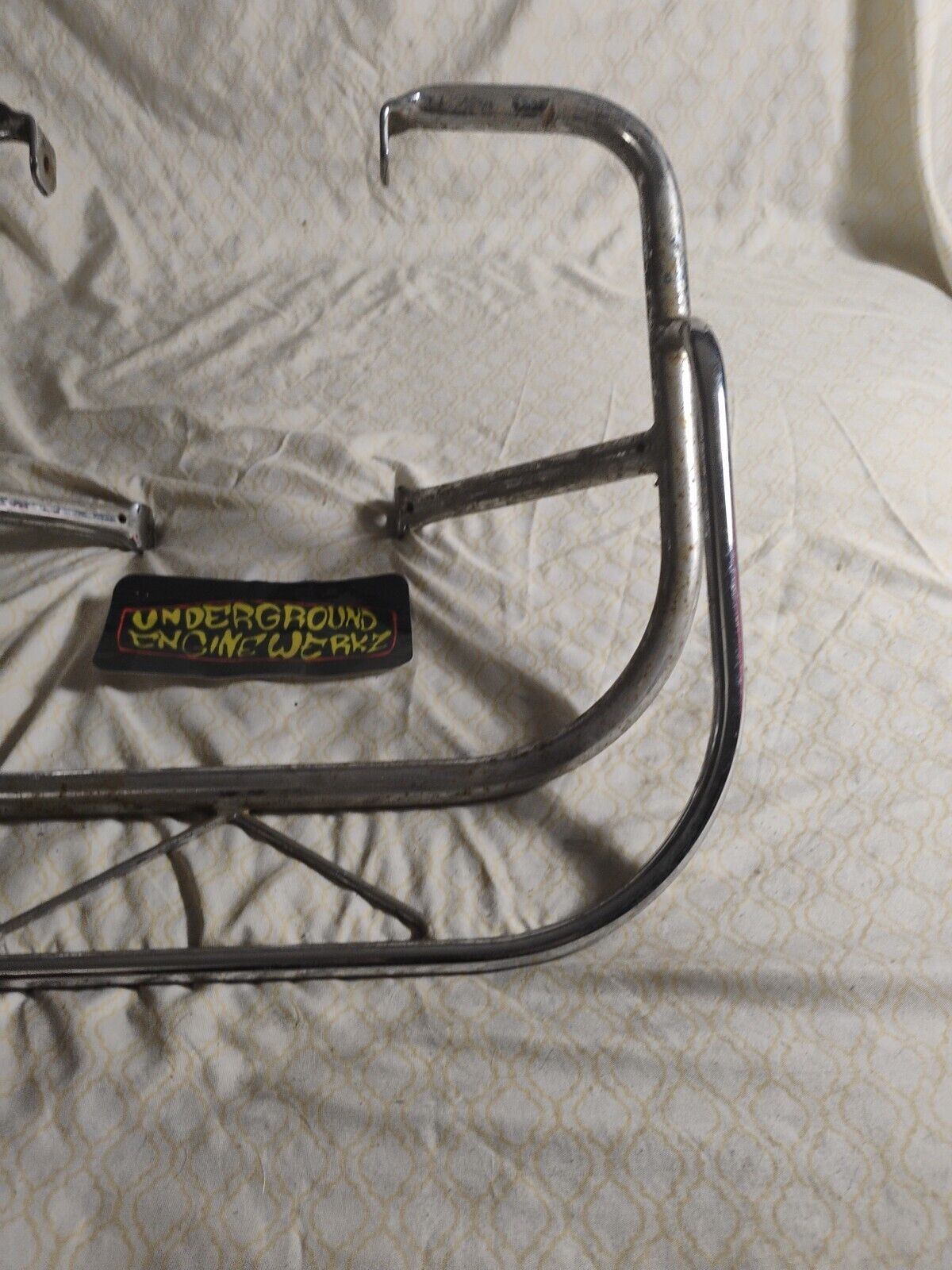 Rare Vintage Early GRAB BAR SEAT RAIL A10 A7 BSA 650 500 *2481 Nos OEM 