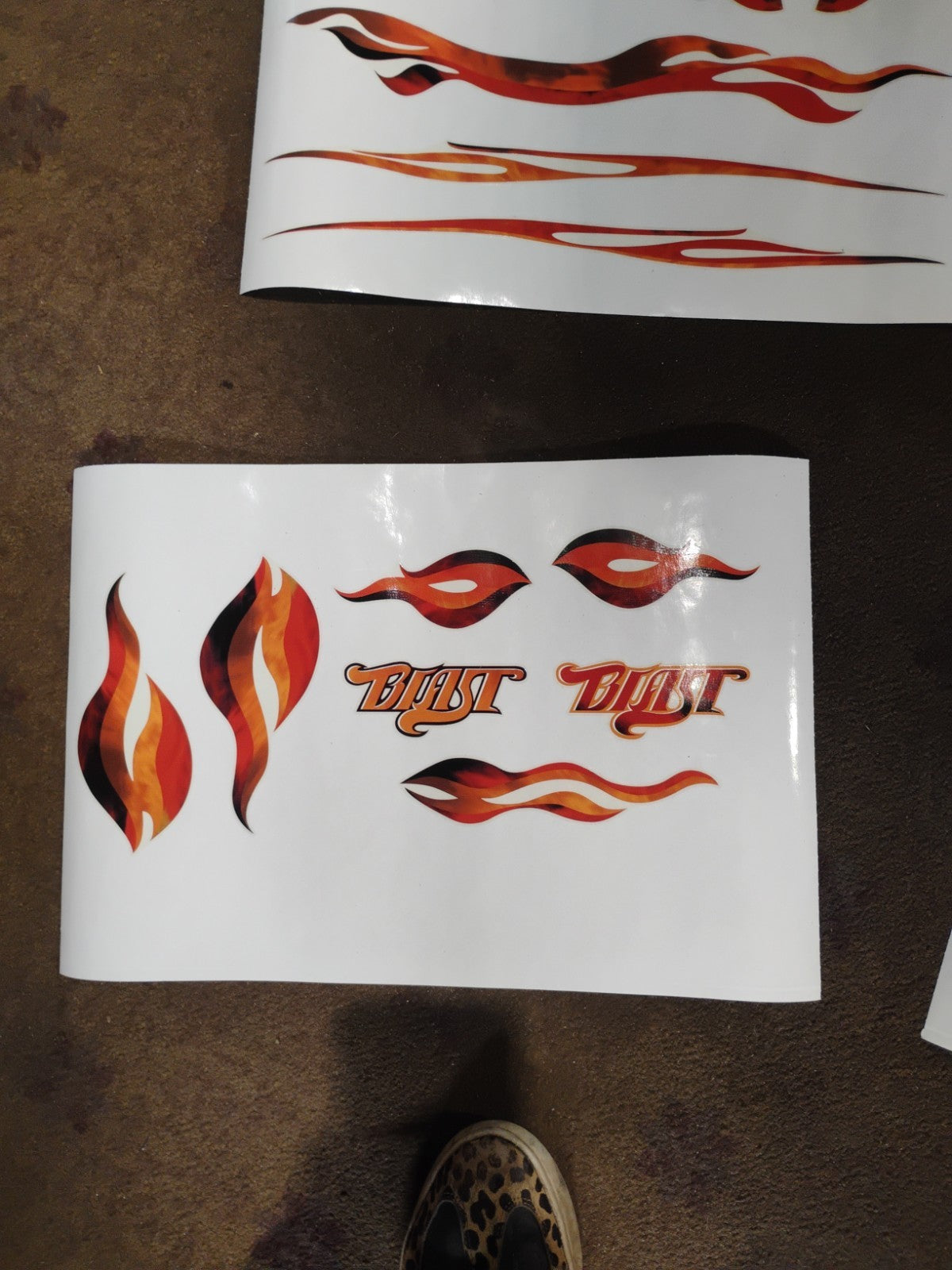 NOS OEM Buell Blast Personal FX "Heater" Decal Kit 13578-01Y Complete