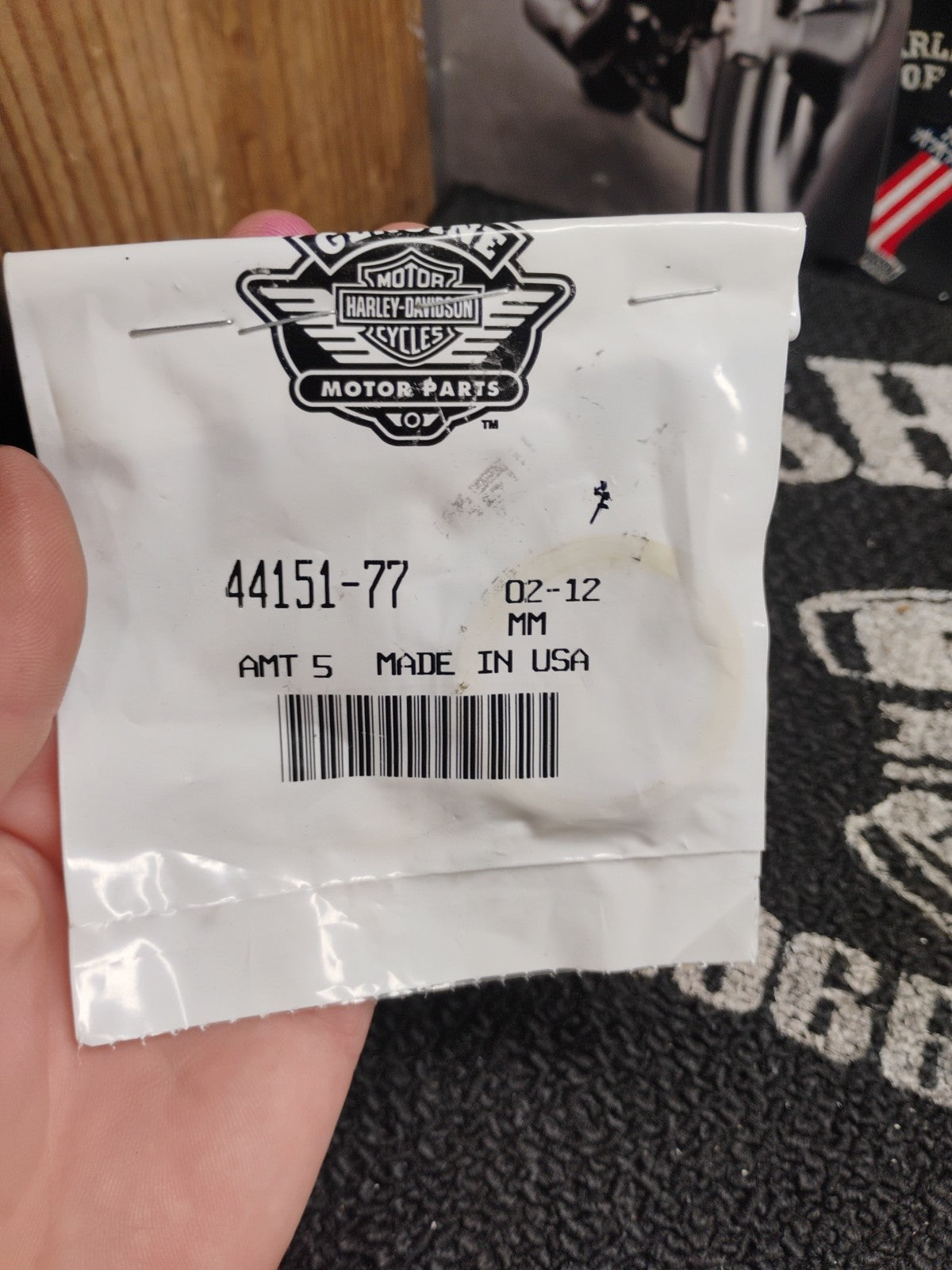 Harley-Davidson OEM Piston Seal 44151-77
