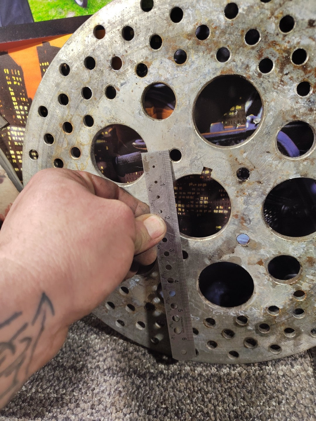 Front Brake Rotor For Harley Davidson Sportster XLH883 1985-1999 XLH1200 1987-99