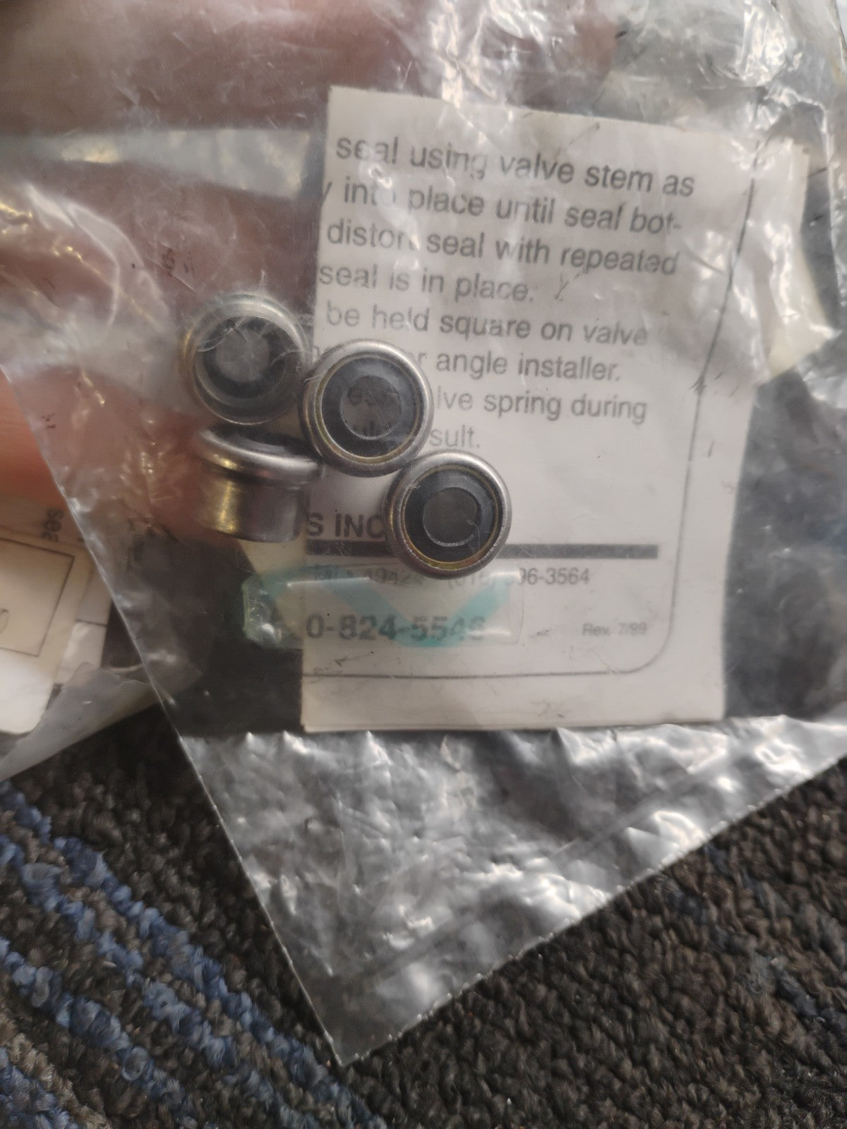 K-Line 4818004-86 Valve Guide Seal Set Harley-Davidson 5/16 .420 NOS