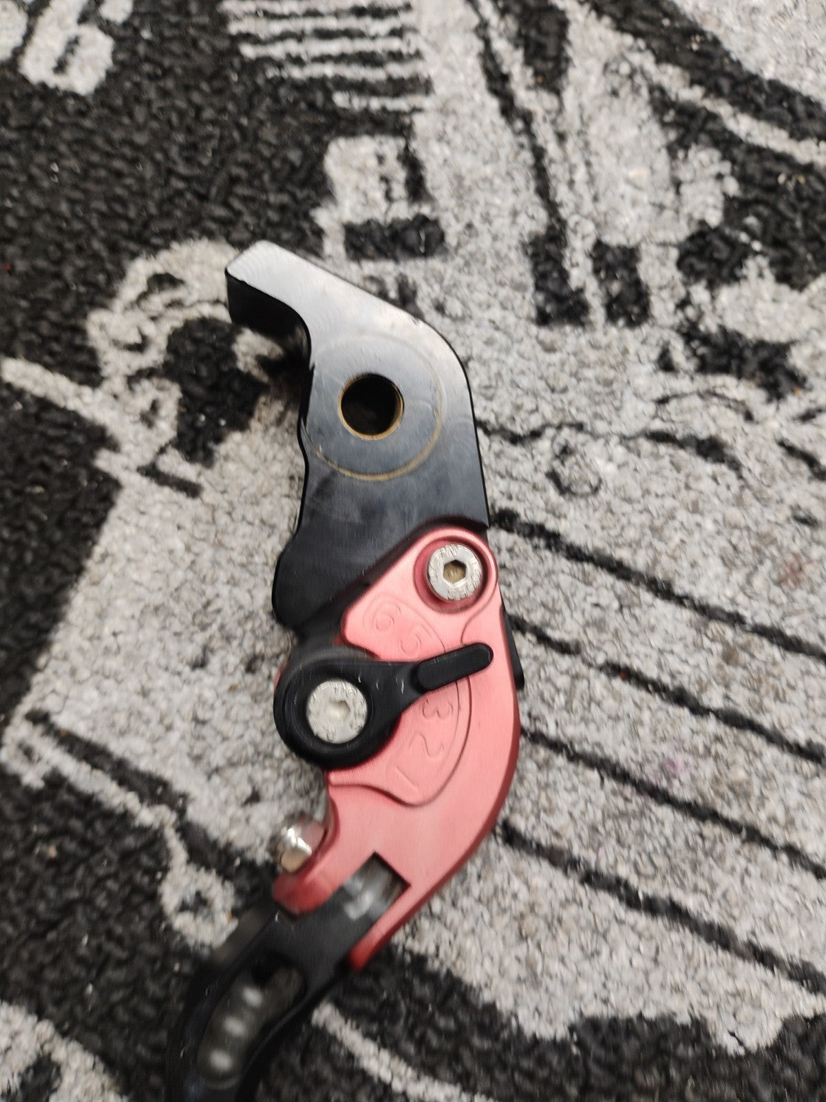 OEM Yamaha R1 Adjustable Clutch and Brake Lever Set Red