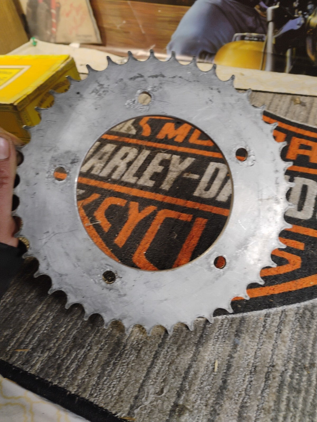 GT Alloy41 Tooth Vintage BSA Racing Sprocket Owned By Sam Ingram