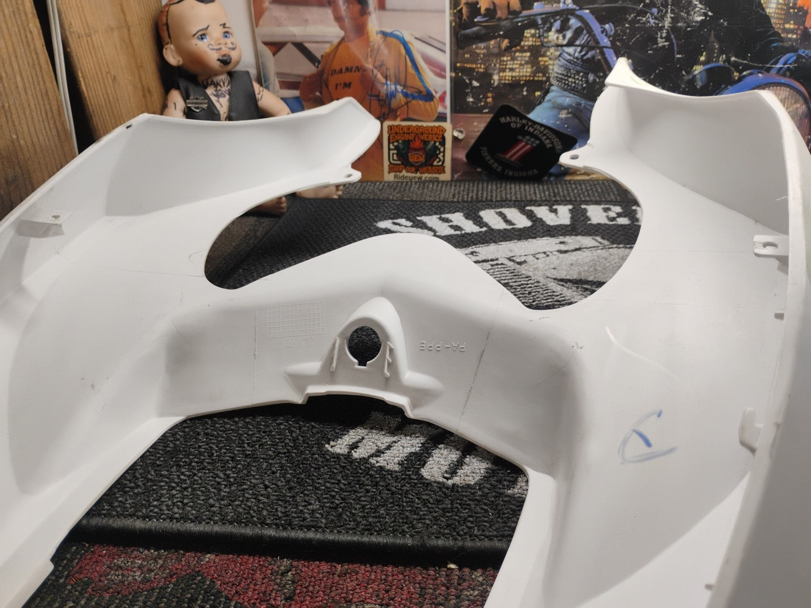 Yamaha YZF R1 2004- 06 BACK REAR TAIL Fairing Panel Cowl ASSY USED OEM SEE PHOTO