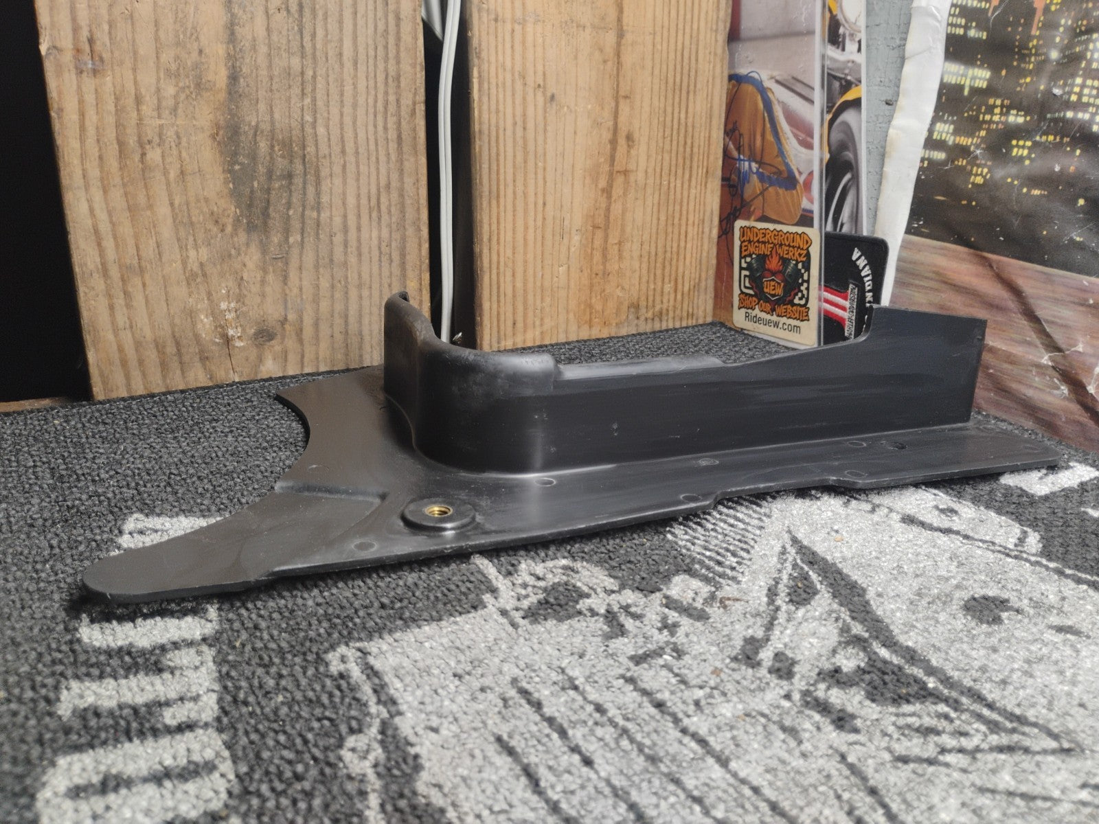 Harley Davidson Softail Lower Belt Guard Cover Black OEM 60313-00 FXST FLST 2000