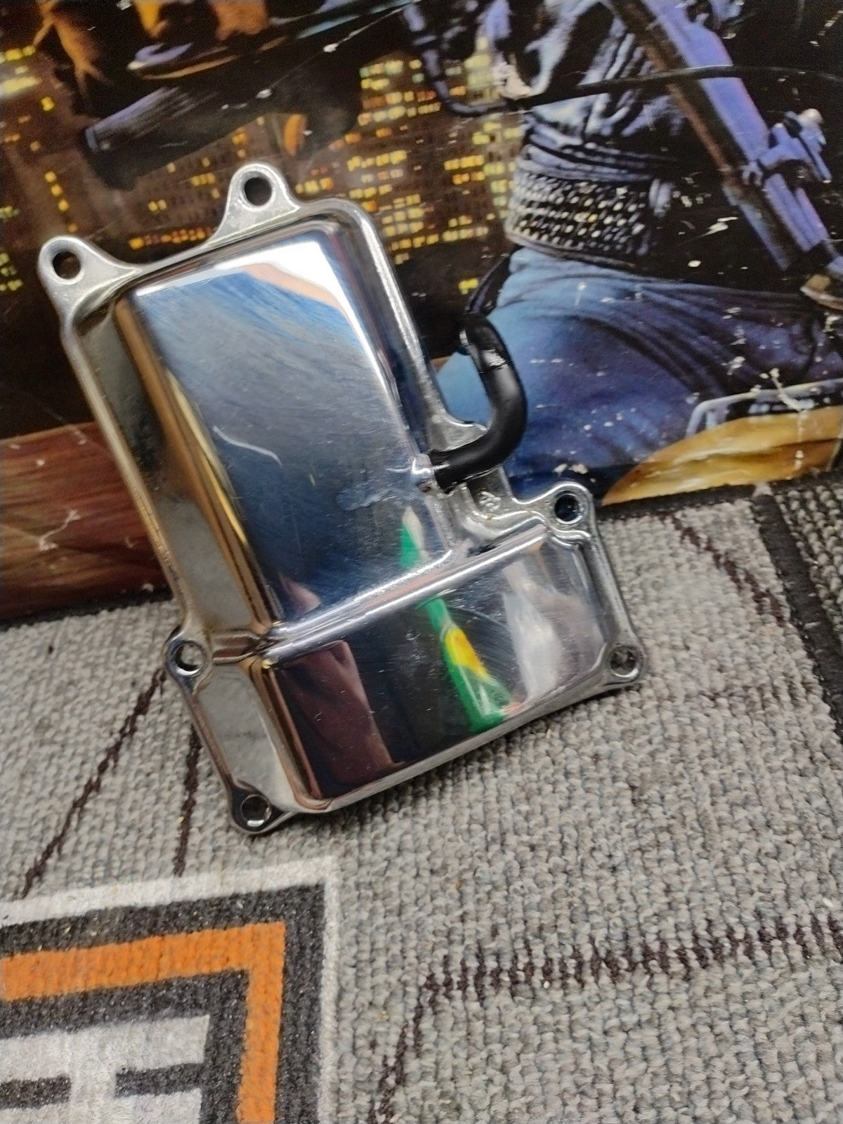 Harley Davidson - OEM 34471-06A  Chrome Transmission Top Cover 