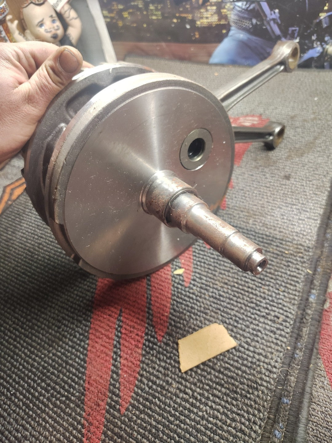 GENUINE HARLEY DAVIDSON TWIN CAM CRANKSHAFT FLYWHEEL & RODS 96" 2395407