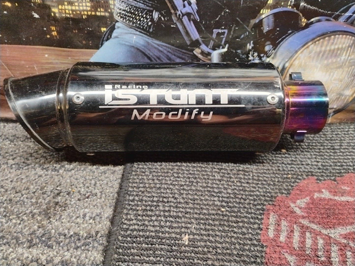 Honda Grom Racing iStunt Modify Exhaust Muffler