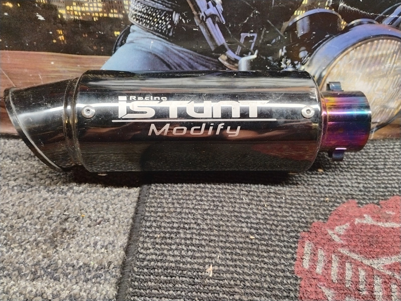 Honda Grom Racing iStunt Modify Exhaust Muffler