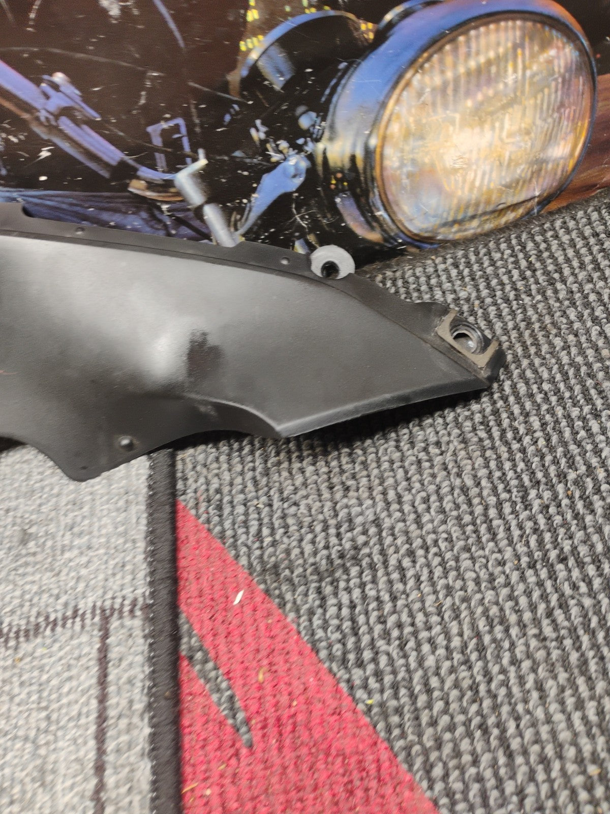 NOS OEM Yamaha Air Outlet Grill 2004-06 YZF-R1/R1 5VY-2837W-00