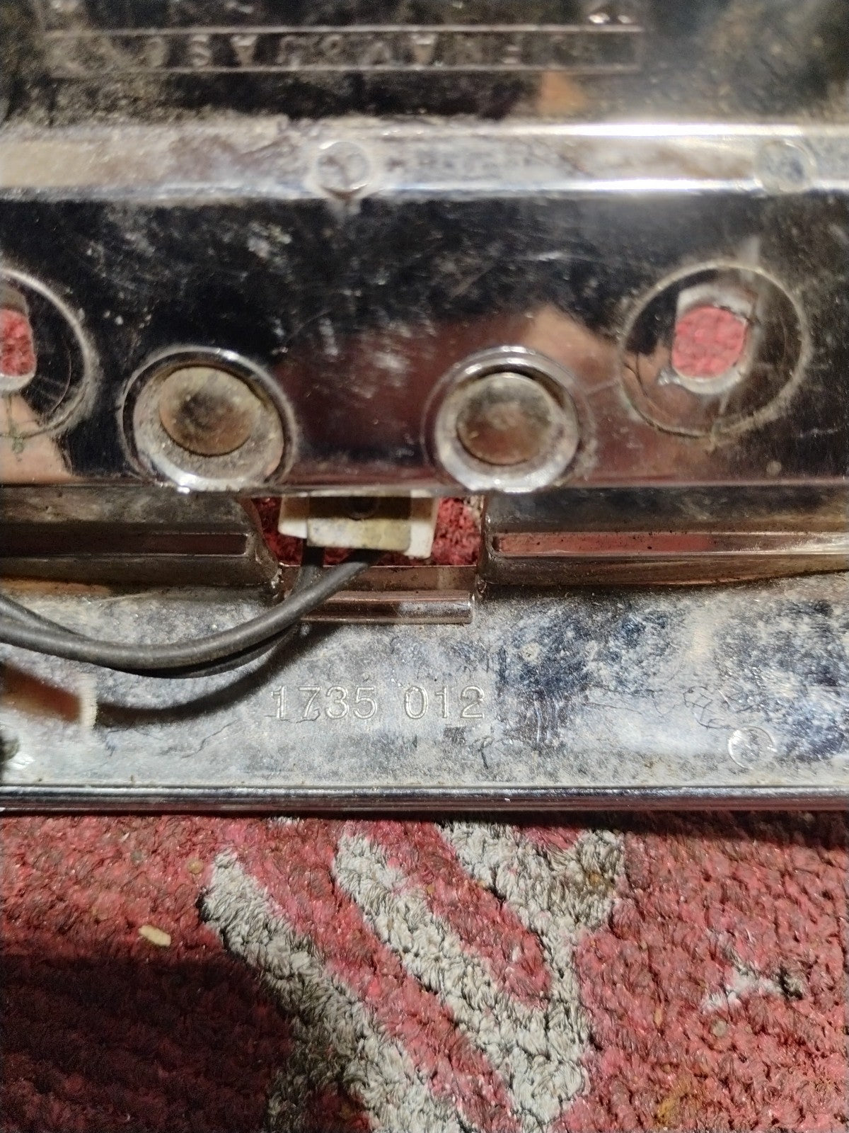 HARLEY-DAVIDSON FLH FLHT BRAKE TAIL LIGHT HOUSING BASE