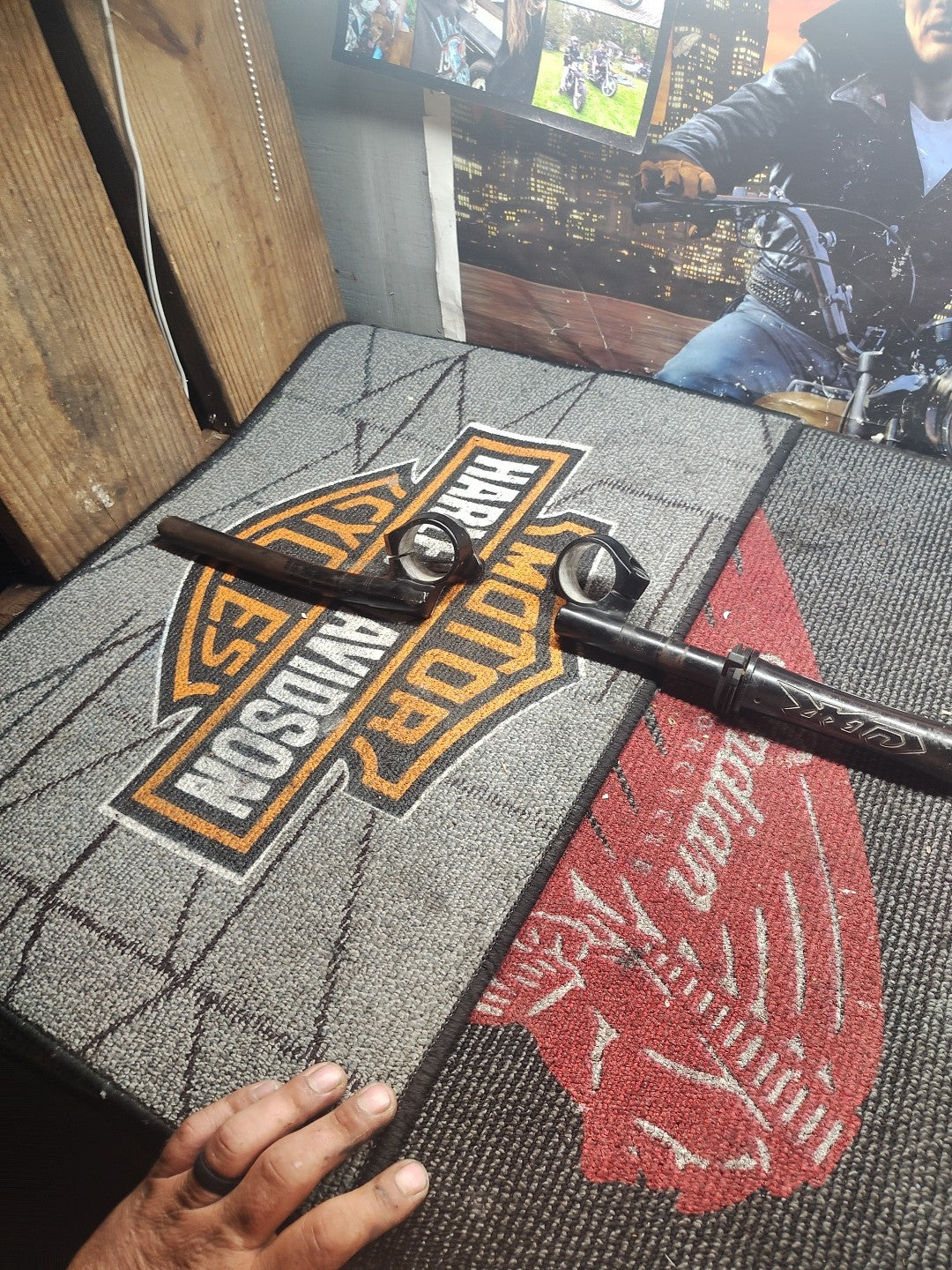 1991 92 98 HONDA CBR 600 F2 F3 LEFT And Right HANDLEBAR CLIP ON