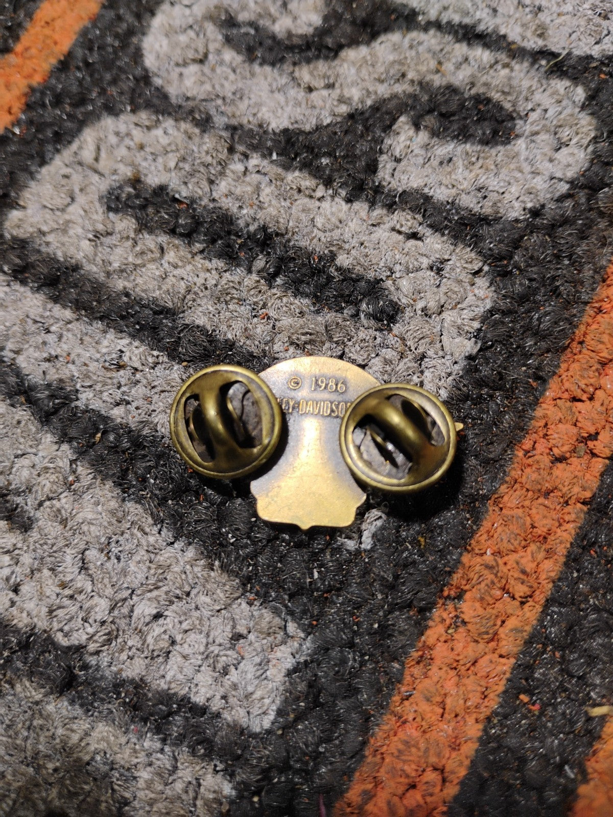 1997 Harley Davidson Motorcycles - Ladies Of Harley H-C Wings Pin 1-1/4" wide