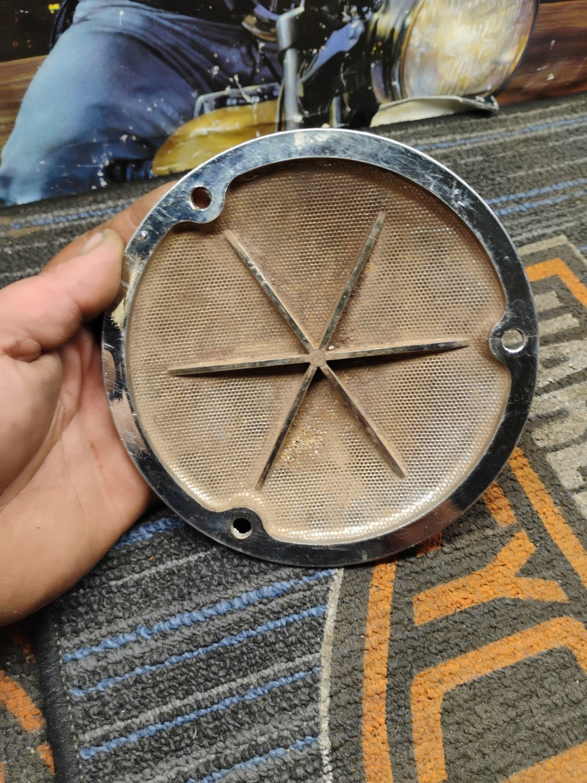 harley 3 hold derby cover shovelhead fl flh fxe fxd fxr #3500