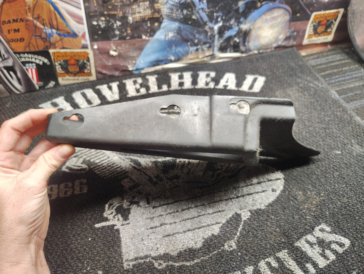 2008 Harley-Davidson Sportster XL1200N Nightster Lower Belt Guard Cover