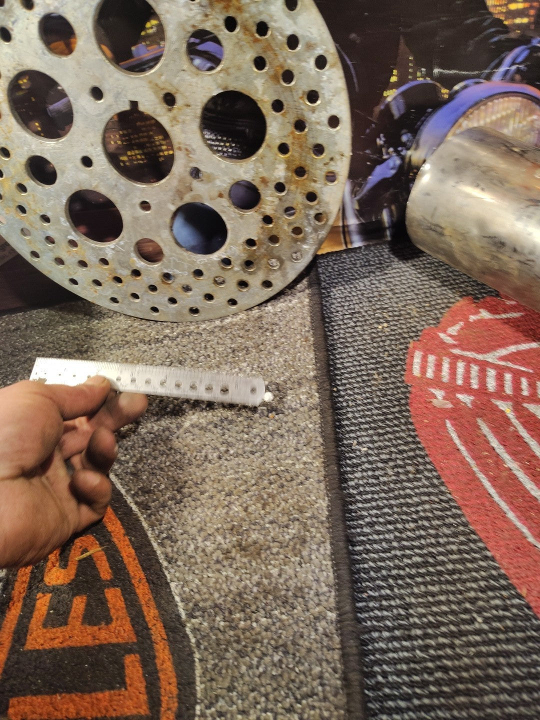 Front Brake Rotor For Harley Davidson Sportster XLH883 1985-1999 XLH1200 1987-99