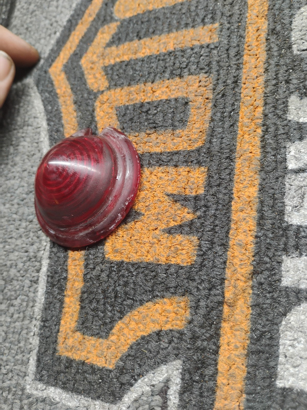 NOS Midwest Red Lens Fits Harley Davidson 86-53