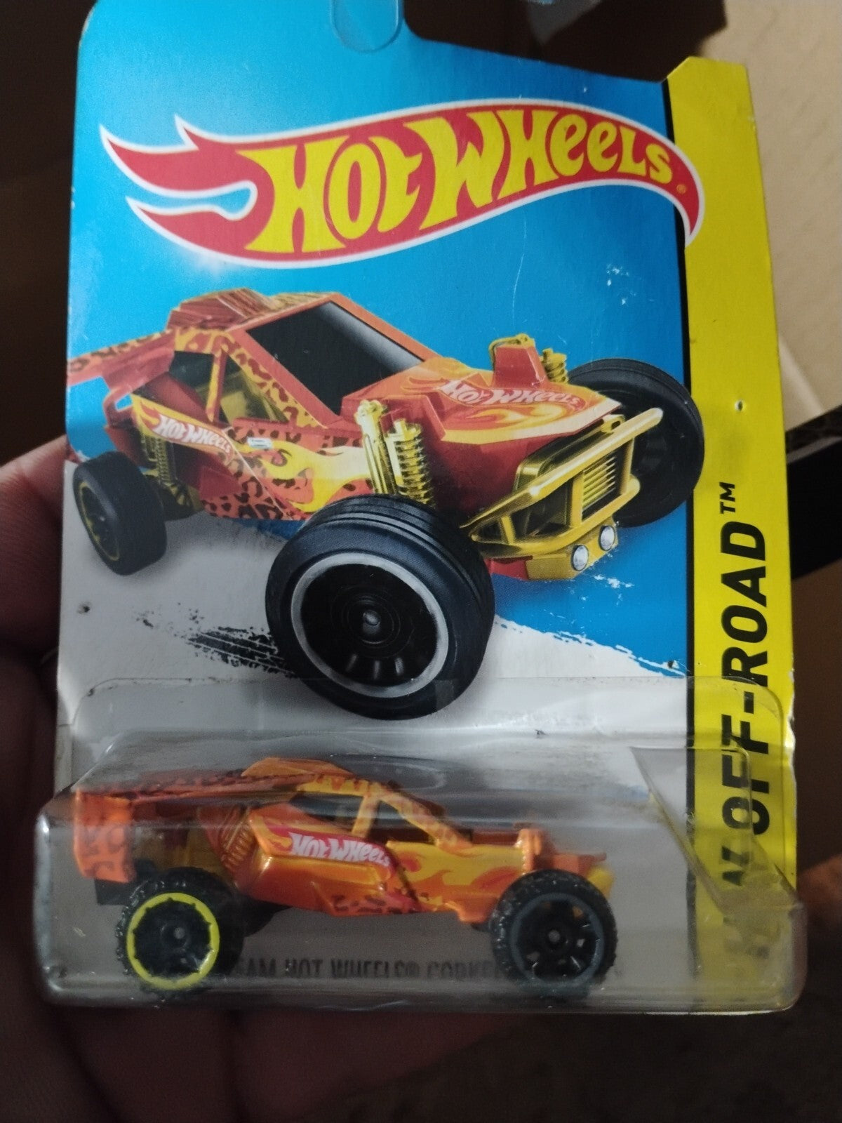 HOT WHEELS 2014 HW OFF ROAD TEAM HW CORKSCREW BUGGY ORANGE    FACTORY SEALED  