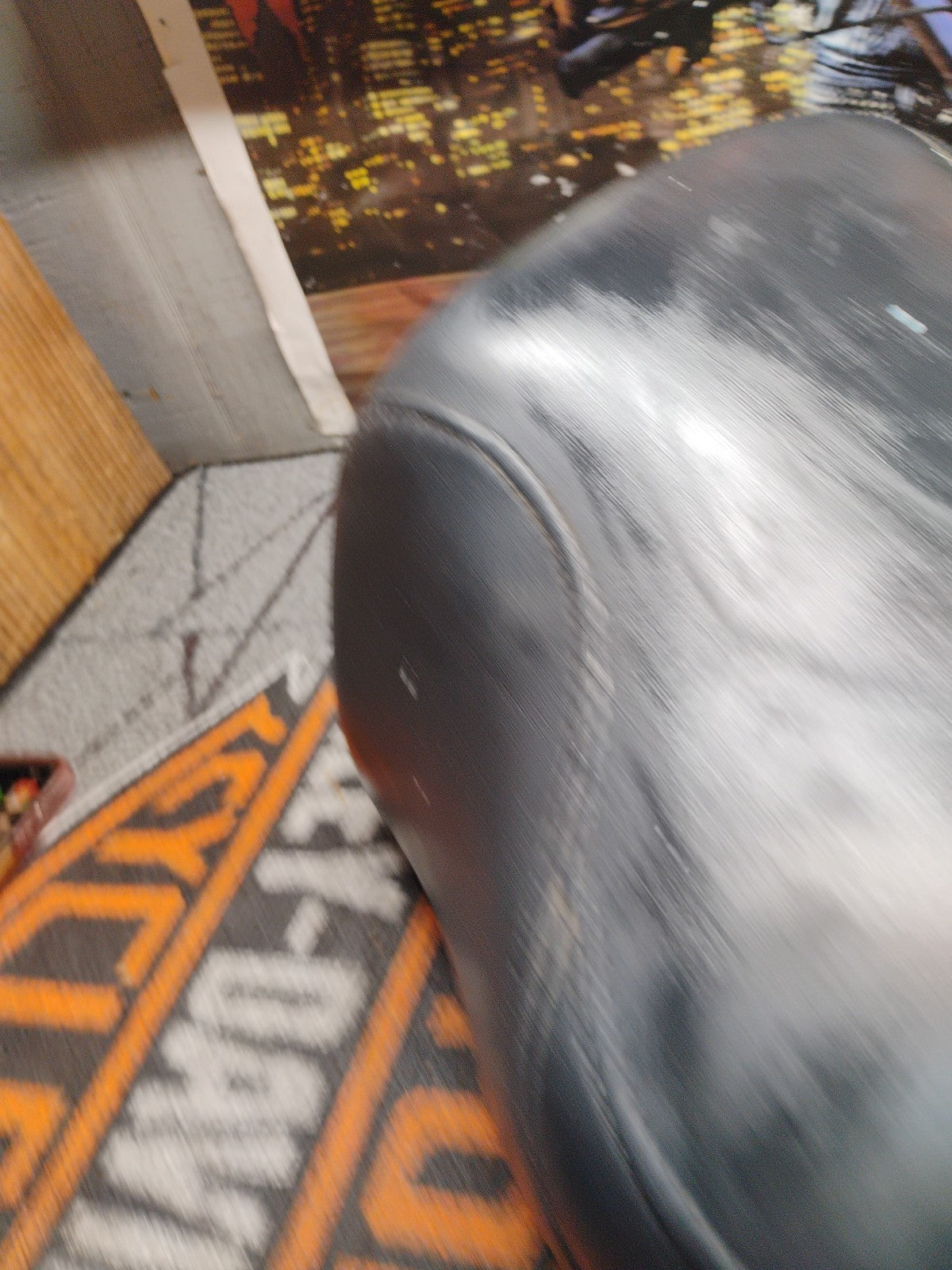 02 Harley Touring Road King FLHR REAR PASSENGER SEAT 