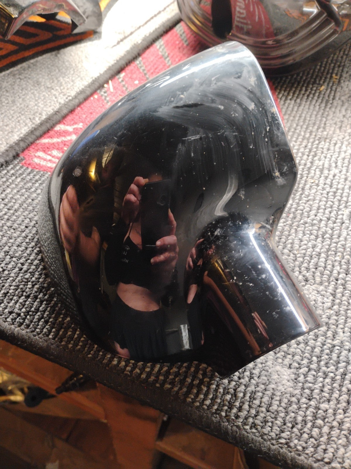 Harley 14-23 Touring Vented Lower Leg Fairing Glove Box