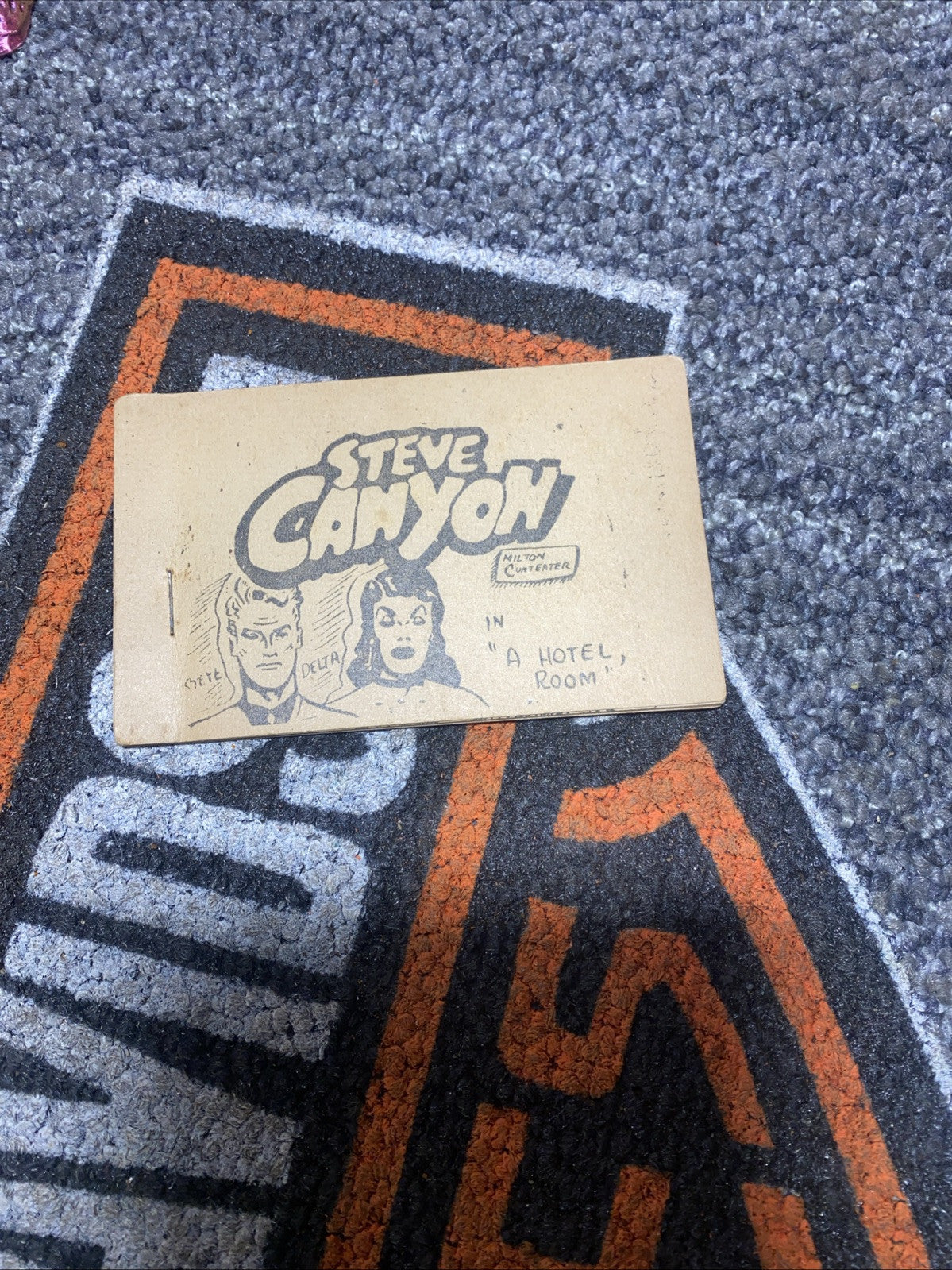 VTG 1930s 40s Tijuana Bible DC Marvel Comic STEVE CANYON 8 Page Risque Erotica