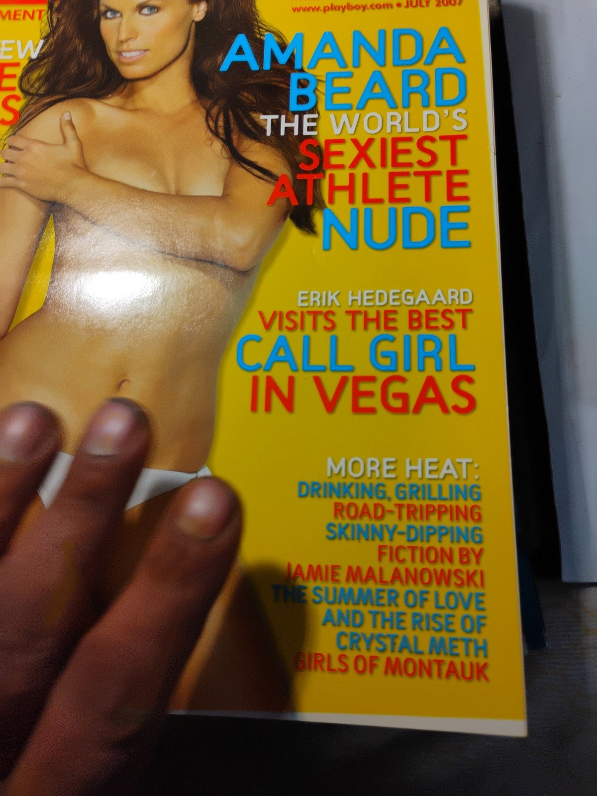 July 2007 Playboy Magazine - Playmate Tiffany Selby & Amanda Beard 