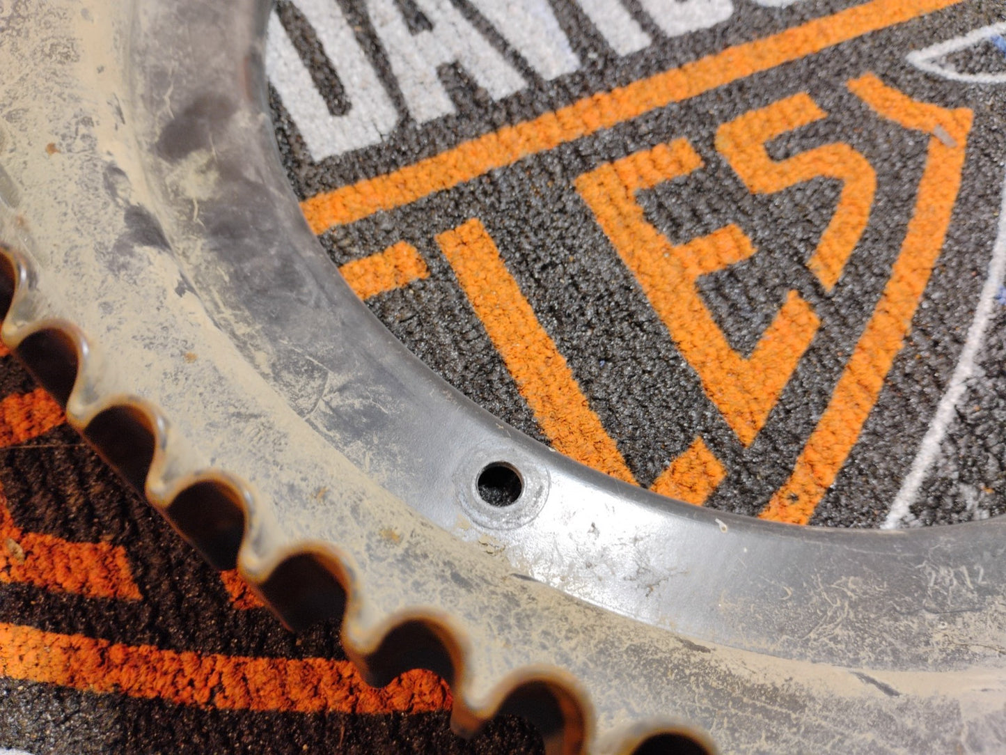 2001 BUELL BLAST P3 REAR DRIVE BELT PULLEY W/ PULLY SHEILD