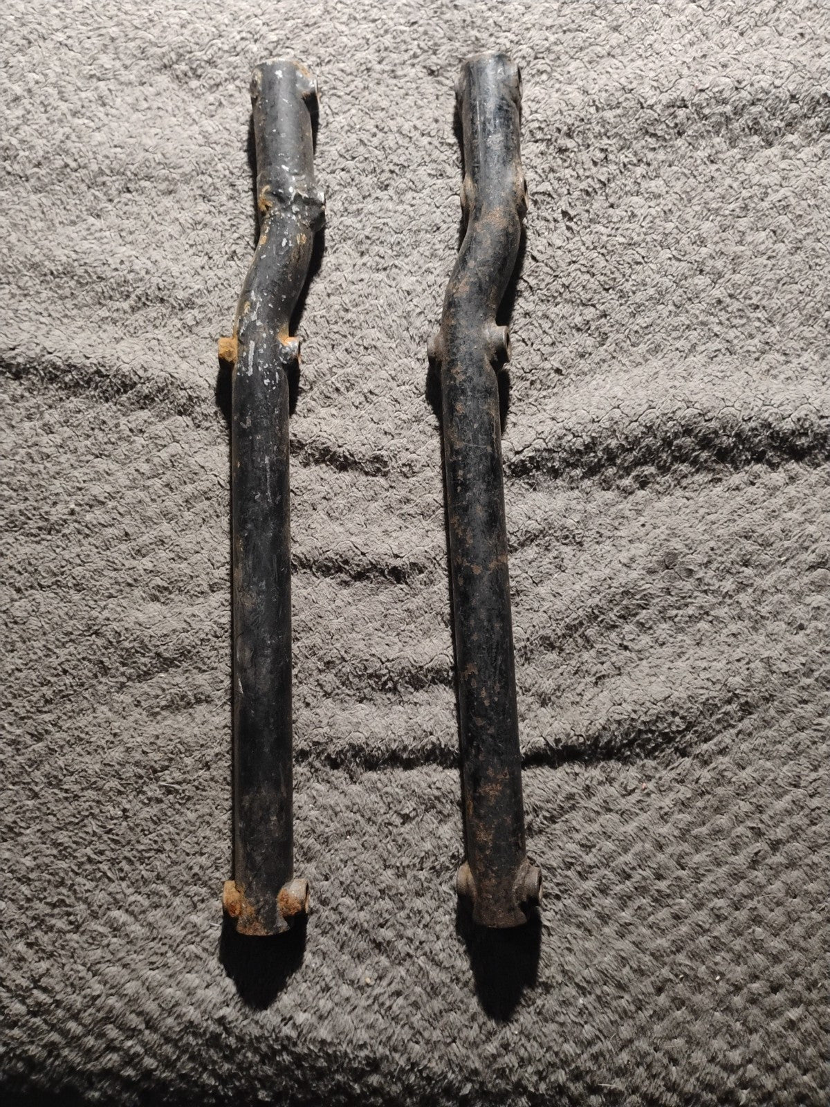 Harley Original Exhaust Support Holder Exhaust Mount Black Panhead