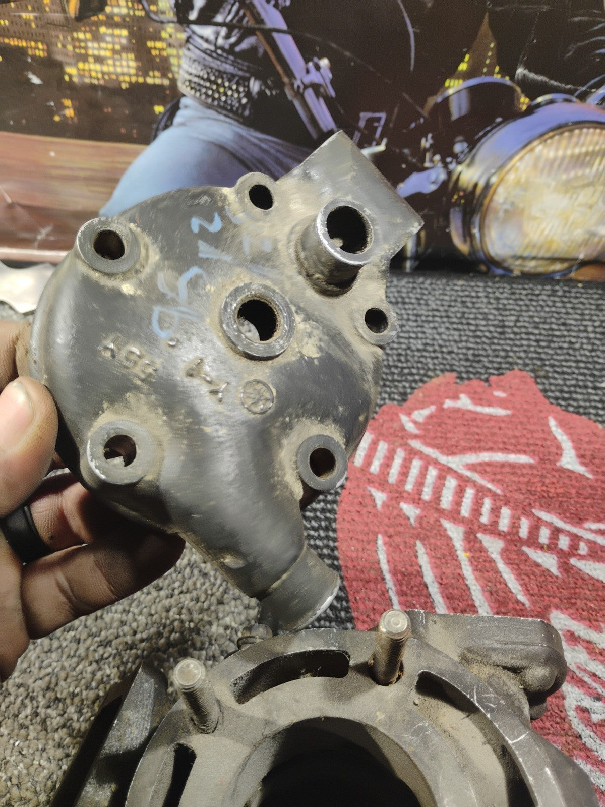 1985 YAMAHA YZ125 OEM CYLINDER