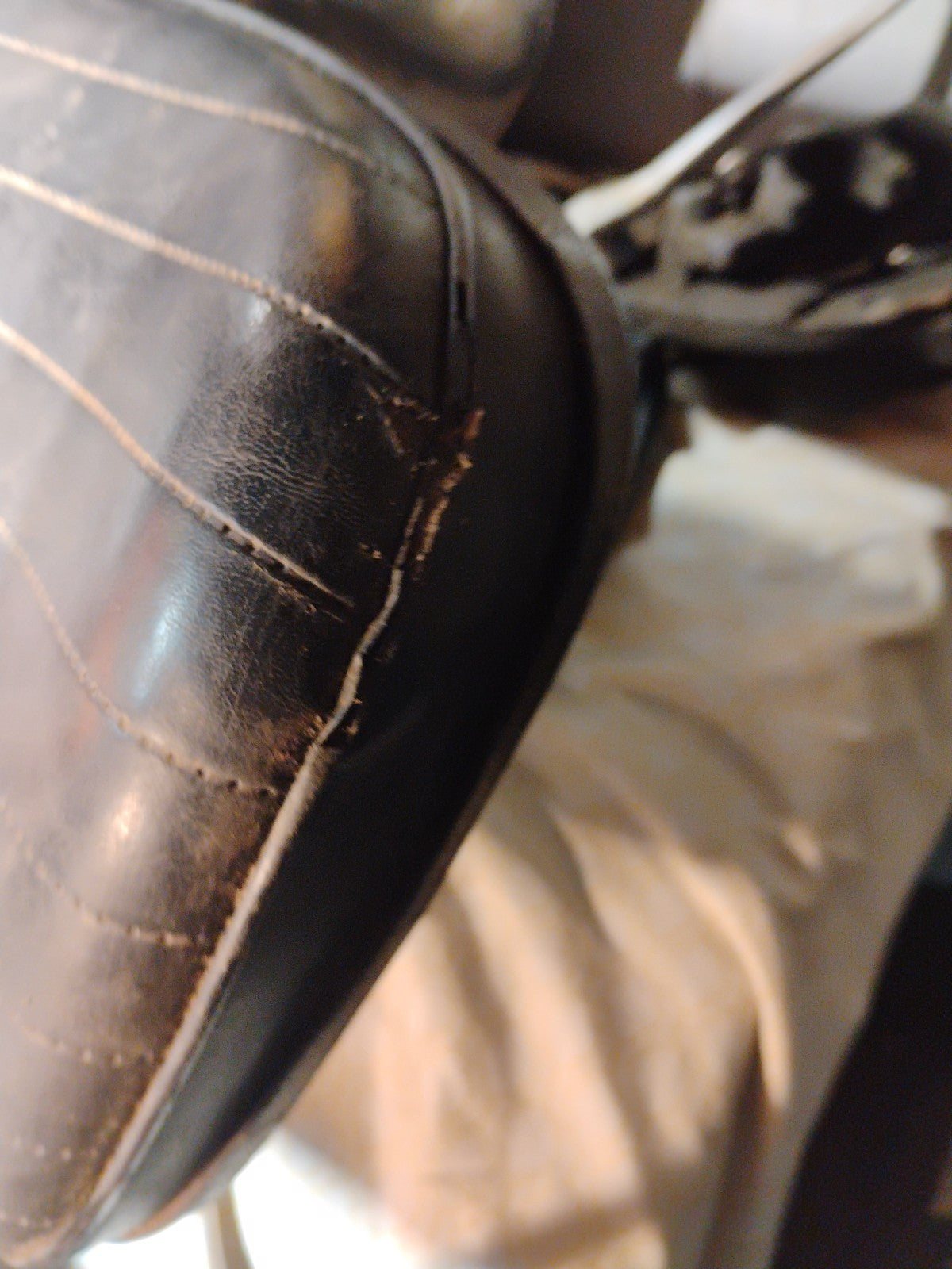 Original harley shovelhead flh 1968 seat assembly