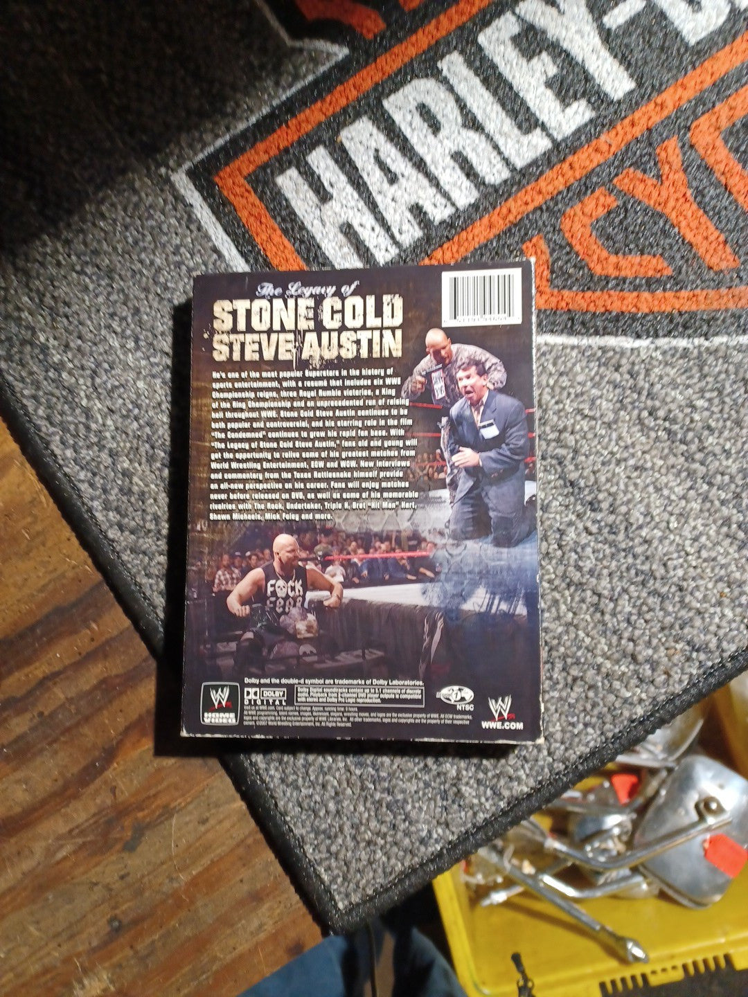 PREOWNED WWE-THE LEGACY OF STONE COLD STEVE AUSTIN 3 DVD SET(SH)