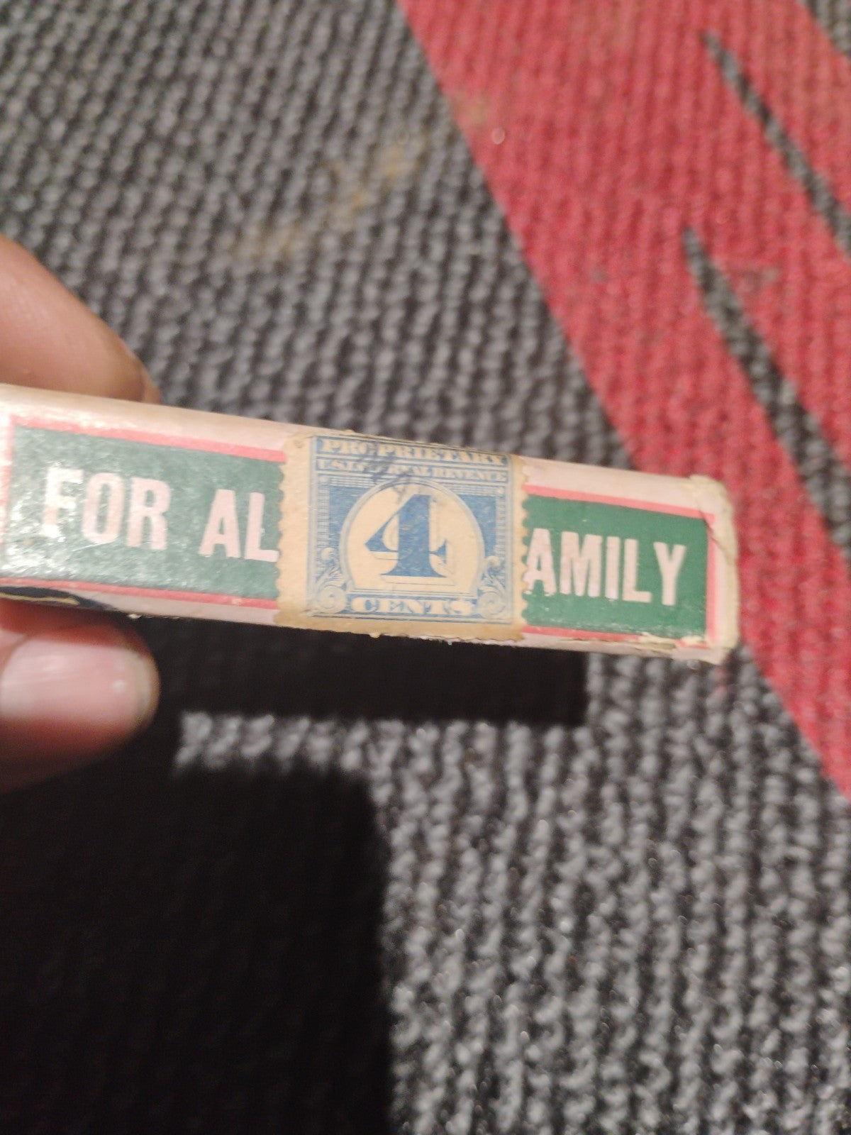 Vintage1920s Bodi-Tone Tonic For Body Box NOS Chicago W 4 Cent Proprietary Stamp