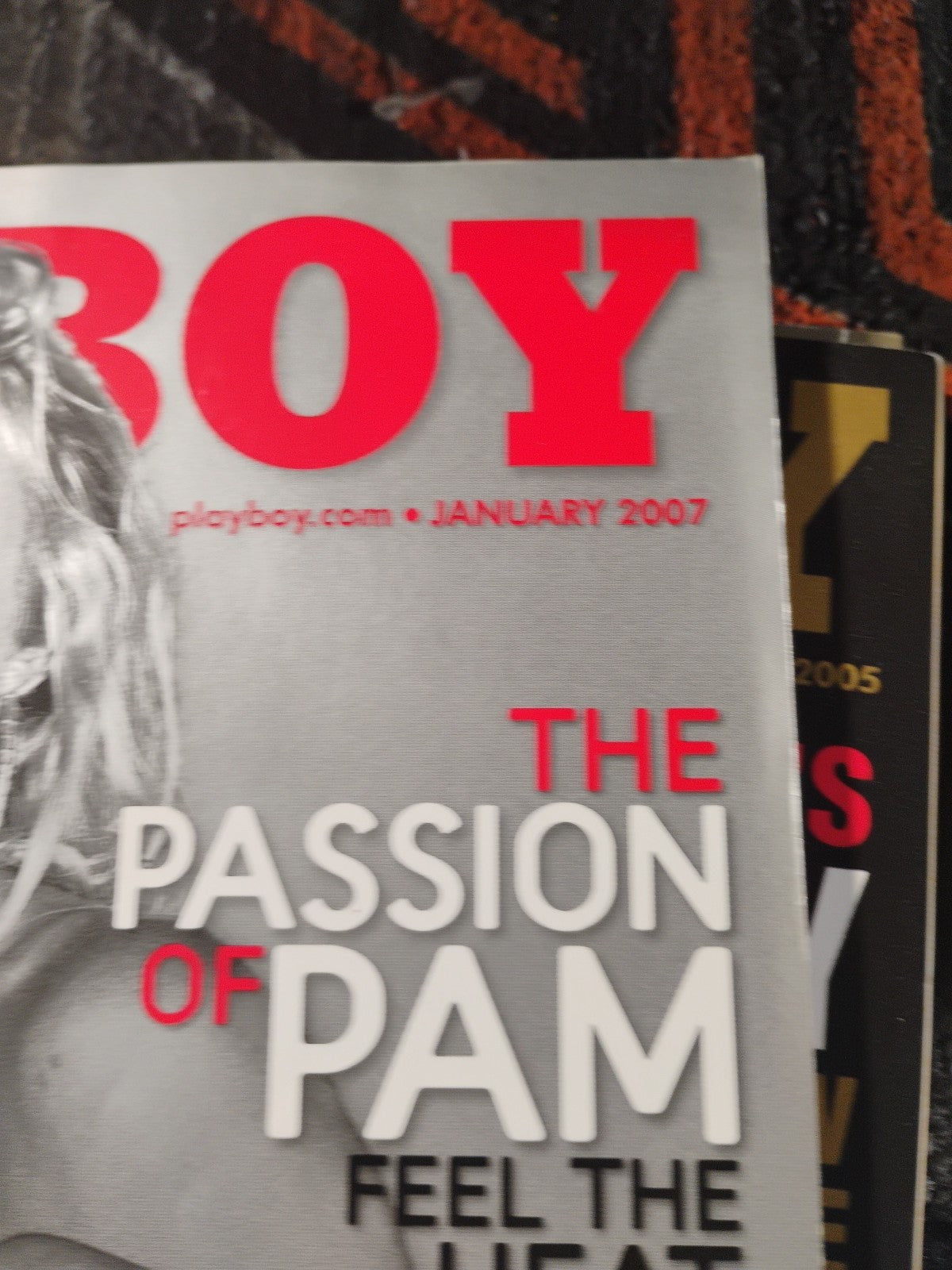 Playboy Magazine: January 2007 - Pamela Anderson, Ellen Pompeo Jimmy Breslin