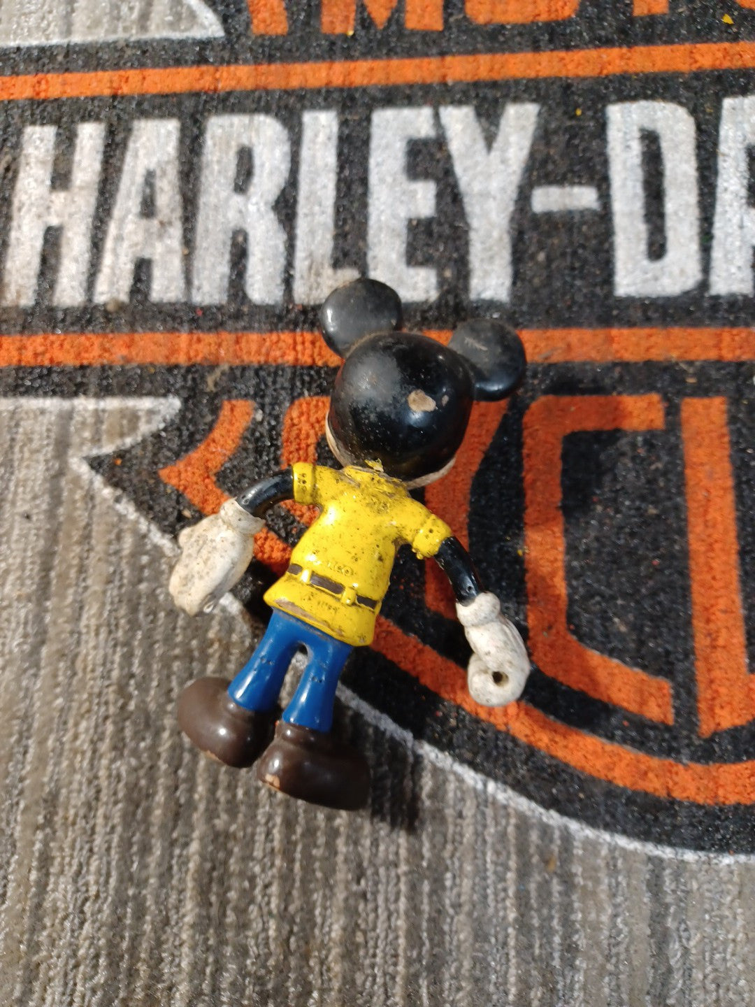 Walt Disney company vintage bendable Mickey mouse large