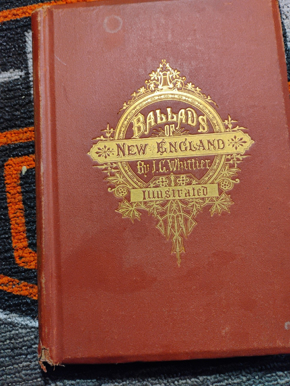 Whittier. BALLADS OF NEW ENGLAND. 1870.  Illustrated by Winslow Homer, et al.